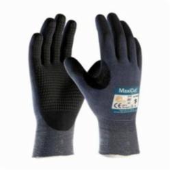 PIPR 44-3445/XL MaxiCut Ultra,Blu. Eng Yrn, Blk. MicroFoam Nirile Dot Coat, EN5