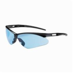 PIPR 250-AN-10113 ANSER EYEWEAR LIGHT BLUE POLYCARBONATE LENS ANTI-SCRATCH BLACK FRAME RADIUSED TEMPLES W/ RUBBER TIPS SOFT RUBBER NOSEPIECE
