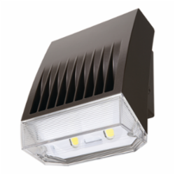 LUM XTOR5ARL CROSSTOUR 41W 5000K LED WALL PACK FIXTURE WITH REFRACTIVE LENS, 120-277V, BRONZE