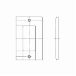 LEV 80401-I 1G IV WALLPLATE