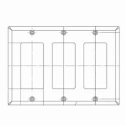 LEV 80411-I 3G IV WALLPLATE