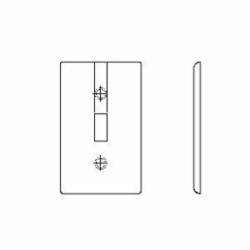 LEV 80412-W 4G WHT WALLPLATE