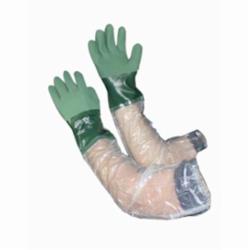 PIPR 56-AG567/XL Supported 13G Poly/Cotton Shell Grn Nitrile w/PVC Sleeve 25 Inch