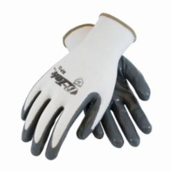 PIPR 34-225/M G-TEK NN GRAY SOLID NITRILE ON WHITE NYLON COATED PALM & FINGERS