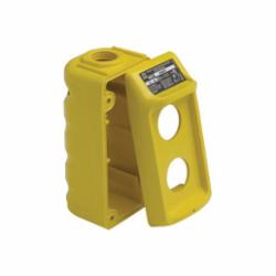 Schneider Electric 9001BWRY CONTROL STATION COVER+BOX T-BF+BW,Harmony,Replacement,Yellow