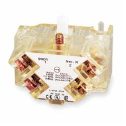 Schneider Electric 9001KA1 30MM CONTACT BLOCK 1N/O 1N/C,1 NO - 1 NC,10A,600V,Contact Block,Harmony,Screw Clamp,UL File Number E42259 CCN NKCR - CSA File Number LR24590 Class 3211-03 - CE Marked