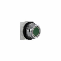 Schneider Electric 9001KR1G PUSHBUTTON OPERATOR 30MM TYPE K +OPTIONS,30mm Round,600V,Green,K,NEMA 1/2/3/3R/4/6/12/13,No Contact Blocks,Panel,Pushbutton,Standard Pushbutton,UL File Number E42259 CCN NKCR - CSA File Number LR24590 Class 3211-03 - CE Marked,Water tight, Dust tight and Oil tight (Indoor/Outdoor),chromium plated metal,unmarked,momentary,non illuminated push-button