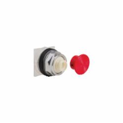 Schneider Electric 9001KR24R 30MM MUSHROOM OPERATOR RED,30mm Round,600V,K,NEMA 1/2/3/3R/4/6/12/13,No Contact Blocks,Panel,Pushbutton,Red,Screw-On Plastic Mushroom with Set Screw (35mm),UL File Number E42259 CCN NKCR - CSA File Number LR24590 Class 3211-03 - CE Marked,Water tight, Dust tight and Oil tight (Indoor/Outdoor),chromium plated metal,unmarked,momentary,non illuminated push-button