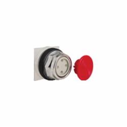 Schneider Electric 9001KR4R PUSHBUTTON OPERATOR 30MM TYPE K +OPTIONS,30mm Round,600V,K,NEMA 1/2/3/3R/4/6/12/13,No Contact Blocks,Panel,Pushbutton,Red,Snap-In Plastic Mushroom (35mm),UL File Number E42259 CCN NKCR - CSA File Number LR24590 Class 3211-03 - CE Marked,Water tight, Dust tight and Oil tight (Indoor/Outdoor),chromium plated metal,unmarked,momentary,non illuminated push-button
