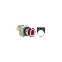 Schneider Electric 9001KR9P35RH13 PUSH BUTTON 600VAC 10A 30MM T-K,1 NO - 1 NC,10A,30mm Round,600V,AC15 - DC13,K,NEMA 1/2/3/3R/4/6/12/13,Panel,Pushbutton,Red,Screw Clamp,Screw-On Plastic Mushroom (41mm),UL File Number E42259 CCN NKCR - CSA File Number LR24590 Class 3211-03 - CE Marked,Water tight, Dust tight and Oil tight (Indoor/Outdoor),chromium plated metal,unmarked,illuminated push-button,maintained
