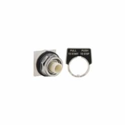 Schneider Electric 9001KR9 30MM PUSH-PULL OPERATOR WITHOUT KNOB,30mm Round,AC15 - DC13,K,NEMA 1/2/3/3R/4/6/12/13,No Contact Blocks,Panel,Pushbutton,UL File Number E42259 CCN NKCR - CSA File Number LR24590 Class 3211-03 - CE Marked,Water tight, Dust tight and Oil tight (Indoor/Outdoor),chromium plated metal,unmarked,maintained,no button,non illuminated push-button