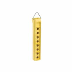 Schneider Electric 9001SKYP10 PENDANT STATION ENCLOSURE 30MM SKYP,10 cut-outs,Conduit Entrance Size 1.25 Inch to 11.5NPT Screw Clamp,Harmony,Plastic,SKYP pendant station,Yellow