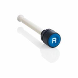 Schneider Electric XB5AA86102 PUSH BUTTON OPERATOR 22MM XB5B SPECIAL,-13...158 F (-25...70 C),22mm,Blue with a white R,EN/IEC, UL,Harmony,Manual overload reset,NEMA 4X,Pushbutton,flush pushbutton