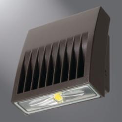 LUM XTOR3A CROSSTOUR 30W 5000K LED WALL PACK FIXTURE, 120-277V, BRONZE