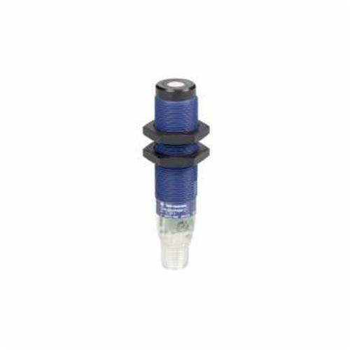 Schneider Electric VM18VA2000Q VIRTU SENSOR SONIC ANALOG VOLTAGE, M12,-30...70 deg.C,1 male connector M12 4 pins,13...28 V DC,15...24 V DC (overload and short-circuit protection),18 mm,77.62 mm,PBT,cylindrical M18,18 mm,77.62 mm,ultrasonic sensor,IP67,UL,Virtu VM18,plastic,ultrasonic sensor