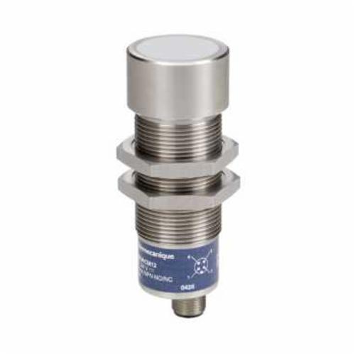 Schneider Electric SM956A131101S SUPERPROX ULTRASONIC ANALOG SENSOR,0...50 deg.C,1 male connector M12 4 pins,13...28 V DC,15...24 V DC (overload and short-circuit protection),30 mm,96 mm,cylindrical M30,stainless steel 303,30 mm,96 mm,ultrasonic sensor,IP67,Superprox 900,analog output,UL,stainless steel,ultrasonic sensor