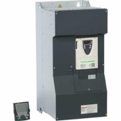 Schneider Electric ATV61HC11N4D SPEED DRIVE 150 HP 460VATV61 NO DC CHOKE,110kW,150 of nominal motor torque for 2 seconds, 110 for 60 seconds,215A 150HP,3 phases,3-Phase,3-Phase,400/480VAC,AC Drive,AI1-/AI1+, AI2, AO1, R1A, R1B, R1C, R2A, R2B, LI1...LI6, PWR terminal 2.5 mmA? / AWG 14L1/R, L2/S, L3/T, U/T1, V/T2, W/T3 terminal 2 x 100 mmA? / 2 x 250 kcmilPA, PB terminal 60 mmA? / 250 kcmilPC/-, PO, PA/+ terminal 2 x 100 mmA? / 2 x 250 kcmil,Altivar 61,Altivar 61,Frame 9,Graphic display keypad,IP20,Input 50/60 Hz,UL, CSA, CE, ABS, DNV, GOST, RoHS, WEEE, C-Tick, NOM 117,Variable Torque