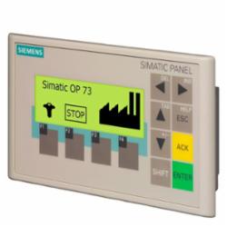 SIEMENS 6AV66410AA110AX0 PANEL OP73 BACKLIT LCD 3