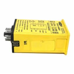 BANNER CD3RA MAXI-AMP CD Series: Amplifier Module; Range:depends on sensor; Input:105-130Vac/12-28Vdc; Output: SPDT Electrmc. Relay + SPST NPN; ON/OFF (no timing)