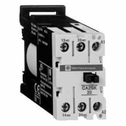 Schneider Electric CA2SK11B7 CONTROL RELAY 600VAC 10A IEC,-20...50 deg.C,1 NO + 1 NC,10 A at <= 55 deg.C,24VAC,IP2x,Screw Clamp,TeSys,UL Listed File Number E148.39 CCN NKCR - CSA Certified File Number LR12721 Class 3211 03 - SEMKO - SEV - DEMKO,control circuit,control relay,rail-plate