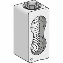 Schneider Electric AL600LS52K3 CIRCUIT BREAKER MECHANICAL LUG KIT (3),400...600 A,400...600 A,by screws,mechanical lug