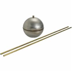Square D 9049A6CA FLOAT SWITCH CENTER HOLE FLOAT D+J,9036D/G and 9038A Float Switches,Includes 2 rods, 4 stops, 1 float,Stainless Steel 304,float kit
