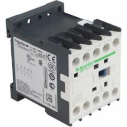 Schneider Electric CA4KN40BW3 CONTROL RELAY 600VAC 10AMP IEC +OPTIONS,-25...50 deg.C,10 A at <= 50 deg.C,24VDC (Low Consumption),4 NO,IP2x,Screw Clamp,TeSys,UL Listed File Number 164353 CCN NKCR - CSA Certified File Number LR43364 Class 3211 03 - CE Marked,control circuit,control relay,plate-rail
