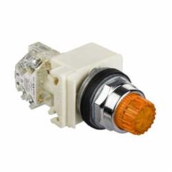 Schneider Electric 9001K2L35LYAH13 PUSH BUTTON 600VAC 10A 30MM T-K,1 NO - 1 NC,10A,30 mm,600V,AC15 - DC13,BA 9s,LED,Harmony 9001K,NEMA 1/2/3/3R/4/6/12/13,Panel,Screw Clamp,Standard Pushbutton,UL File Number E42259 CCN NKCR - CSA File Number LR24590 Class 3211-03 - CE Marked,Water tight, Dust tight and Oil tight (Indoor/Outdoor),chromium plated metal,complete illuminated push-button,complete illuminated push-button,spring return,standard