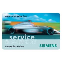 SIA 6ES79970BA000XA0 AUTOMATION VALUE CARD, 200 CREDITS