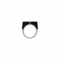Schneider Electric 9001KN211 30MM LEGEND PLATE - UP,-30 to +60 degrees C,30mm Round,4, 4X, 12, 13,Harmony,Labelling control unit functions
