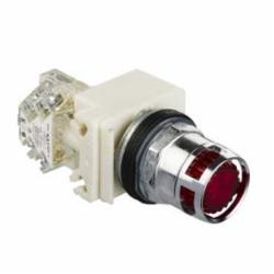 Schneider Electric 9001K3L38LRRH13 PUSH BUTTON 600VAC 10A 30MM T-K,1 NO - 1 NC,10A,30 mm,600V,AC15 - DC13,BA 9s,high luminosity LED,Harmony 9001K,NEMA 1/2/3/3R/4/6/12/13,Panel,Screw Clamp,Standard Pushbutton,UL File Number E42259 CCN NKCR - CSA File Number LR24590 Class 3211-03 - CE Marked,Water tight, Dust tight and Oil tight (Indoor/Outdoor),chromium plated metal,complete illuminated push-button,complete illuminated push-button,spring return,standard