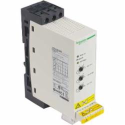 Schneider Electric ATS01N222RT SOFT START 440-480VAC 22A ATS01,15 hp at 460...480 V 3 phases-10 hp at 460...480 V 3 phases,22A,3 phases,40...50 deg.C with current derating of 2 per deg.C--10...40 deg.C without derating,440-480VAC,ATS01N2,integrated bypass,soft starter,Altistart 01,Built into the soft start,IP20,adjustable from 1 to 10 s,simple machine