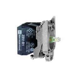 Schneider Electric ZB4BW0G63 BLUE 120V PROTECTED LED W/2 N/O CONTACT,10A,110...120 V AC, 50/60 Hz,2 NO,A600 - Q600,Harmony XB4,Screw Clamp,blue,integral LED,protected LED,complete body/contact assembly and light block,complete body/contact assembly and light block,slow-break