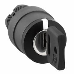 Schneider Electric ZB5AG0 KEY SWITCH, Unmarked,22mm Round,Black,Harmony,IP 65,Key Operated 3 Position (Key Withdrawal Left, Center and Right),Maintained,NEMA 1/2/3/4/4X/13,Non-Illuminated,Selector Switch Operator,UL Listed File Number E164353 CCN NKCR - CSA Certified File Number LR44087 Class 321103 - CE Marked