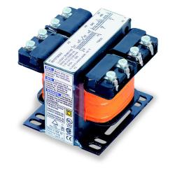 Square D 9070T25D1 TRANSFORMER CONTROL 25VA 240/480V-120V,1-Phase,105 deg.C,120V or 115V or 110V,240x480V or 230x460V or 220x440V,25VA,55 Degrees C,Copper,Industrial Control Transformer,Open,Panel,Screw Clamp,Specifically designed to handle high inrush associated with contactors and relays for applications such as conveyor systems, paint lines, punch presses or overhead cranes,UL Listed, CSA, CE Marked