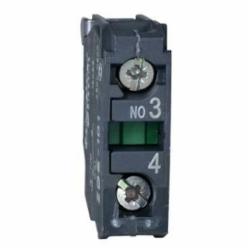 Schneider Electric ZBE101TQ N/O CONTACT BLOCK BULK PACK,-13...158 deg.F (-25...70 deg.C),1 NO,10 A,22mm,600 V,Harmony XB5-Harmony XB4,Screw clamp terminals,UL, CSA, IEC,contact block,contact block,direct,slow-break