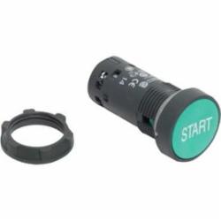 SQD XB7NA3133 PB - Spring Rtn, green -1NO - WHITE