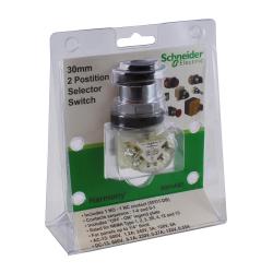 Schneider Electric 9001AS1 PUSHBUTTON +OPTIONS,Contains 9001KS11BH13 + 9001KN244,Harmony,Pushbutton blisterpack,UL, CSA