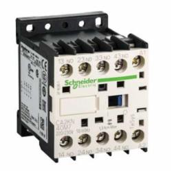 Schneider Electric CA2KN40M7 CONTROL RELAY 600VAC 10AMP IEC +OPTIONS,-25...50 deg.C,10 A at <= 50 deg.C,220/230VAC,4 NO,IP2x,Screw Clamp,TeSys,UL Listed File Number 164353 CCN NKCR - CSA Certified File Number LR43364 Class 3211 03 - CE Marked,control circuit,control relay,plate-rail