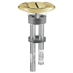 HUBW S1PTBRS FRPT, 1 PIECE, 2 STYLE, SYS 1, BRASS
