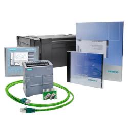 SIA 6AV6651-7KA01-3AA4 STARTER KIT W/ HMI PANEL. INCLUDES CPU 1212 AC/DC RLY