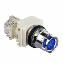 Schneider Electric 9001K3L1 PUSHBUTTON OPERATOR 30MM TYPE K +OPTIONS,30 mm,AC15 - DC13,BA 9s,Harmony 9001K,NEMA 1/2/3/3R/4/6/12/13,No Contact Blocks,Panel,Screw Clamp,Standard Pushbutton,UL File Number E42259 CCN NKCR - CSA File Number LR24590 Class 3211-03 - CE Marked,Water tight, Dust tight and Oil tight (Indoor/Outdoor),chromium plated metal,complete illuminated push-button,complete illuminated push-button,spring return