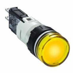 Schneider Electric XB6AV5BB PUSH BUTTON LIGHT MODULE 24V 16MM XB6,16mm Round,24V,AC15 - DC13,Harmony,LED (Yellow),NEMA 4/4X/12,Panel,Pilot Light,Quick Connect,UL Listed File Number E164353 CCN NKCR - CSA Certified File Number LR44087 Class 321103 - CE Marked,Water tight, Dust tight and Corrosion Resistant (Indoor/Outdoor),Yellow