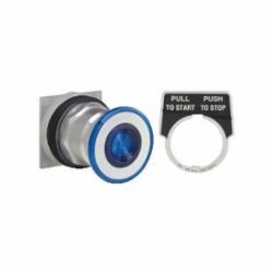 Schneider Electric 9001KR8P35LRRH25 PUSH BUTTON 600VAC 10A 30MM T-K,30 mm,chromium plated metal,unmarked,momentary-maintained
