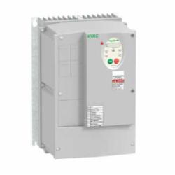 Schneider Electric ATV212WU75N4 SPEEDDRIVE 380-480VAC 10HP,ATV212 Type12,17.6A 10HP,3 Phase Input, 3 Phase Output,400/480 Vac 3-Phase,480/480,50/60Hz,7.5kW,AC Drive,Altivar 212,Altivar 212,Maximum output voltage equal to input voltage 3-Phase,NEMA 12 IP54,Size 2,UL Listed, CE Marked, UL 1995 Plenum-rated, AHRI Certified,Variable Torque,terminal 2.5 mmA? / AWG 14 (VIA, VIB, FM, FLA, FLB, FLC, RY, RC, F, R, RES)terminal 16 mmA? / AWG 6 (L1/R, L2/S, L3/T) 1 RJ451 open style