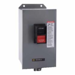 Square D 2510MBA1 MANUAL STARTER 230VAC,1-Phase,18A,1HP@115VAC - 2HP@230VAC,2P,600VAC/250VDC,Dust tight and Drip tight (Indoor),M,M-0,NEMA 12,Non-Reversing Manual Starter,Pressure Wire Clamp,Thermal - Melting Alloy,UL Listed - CSA Certified,without