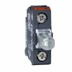 Schneider Electric ZALVB3 LIGHT MODULE W/PROTECTED LED 24V GREEN,24 V AC/DC,EN/IEC, CSA, UL listed,For XB5 ? 22 mm control and signalling units,Harmony,IP20,Rear,Screw clamp terminals,green,light block