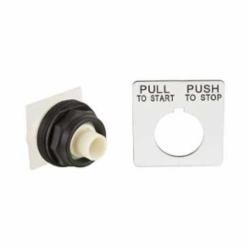 Schneider Electric 9001SKR9 30MM PUSH-PULL OPERATOR WITHOUT KNOB,30mm Round,NEMA 1/2/3/3R/4/4X/6/12/13,No Contact Blocks,Panel,Pushbutton,SK,UL File Number E42259 CCN NKCR - CSA File Number LR24590 Class 3211-03 - CE Marked,Water tight, Dust tight, Oil tight and Corrosion Resistant (Indoor/Outdoor),black plastic,unmarked,maintained,non illuminated push-button