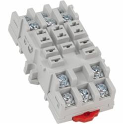 Square D 8501NR82B RELAY SOCKET 600VAC 10AMP TYPE K +OPTION,15A@300V,Panel or DIN Rail,Relay Socket,UL Recognized Component - CSA Certified - CE Marked