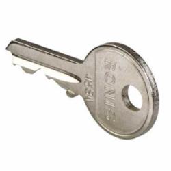 Schneider Electric Q99900901 KEY 1 PIECE,30mm,Chromium Plated Metal,Harmony,Key,NEMA 1/2/3/3R/4/6/12/13,Ronis #455,key operated selector switches and key release mushroom operators